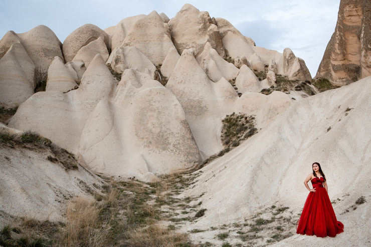 Kapadokya Balonlarla Cekilmis Fotograflar