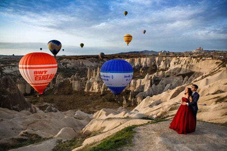 Cappadocia Photos With Balloons