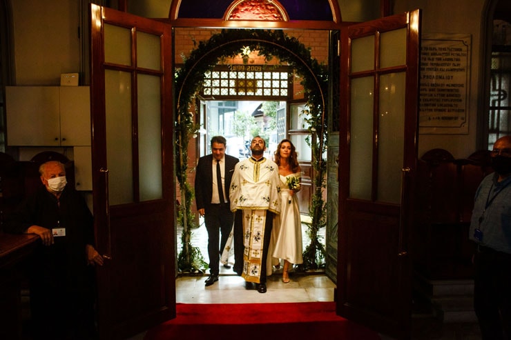 Arnavutkoy Aya Strati Taksiarhi Church Wedding Photos