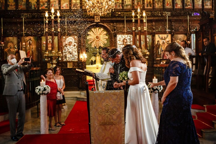 Arnavutkoy Aya Strati Taksiarhi Church Wedding Photos