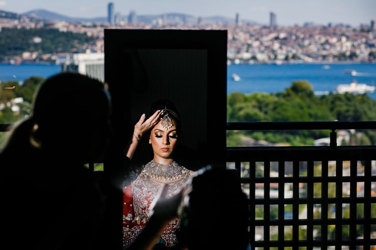 Hilton Istanbul Bosphorus Wedding Photography in Turkey