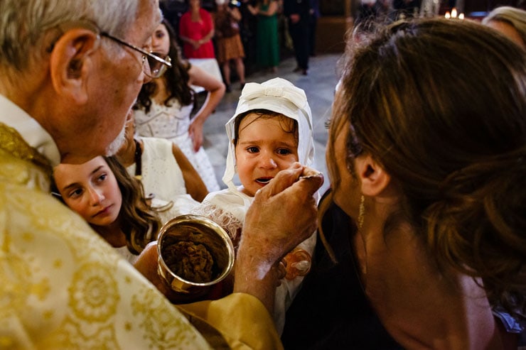 Christening in Istanbul Greek Baptism