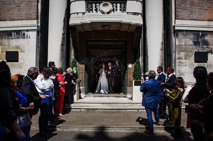 Stoke Newington Town Hall wedding photos