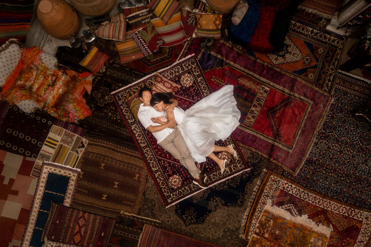 Cappadocia Carpet Store Pre Wedding Photoshoot