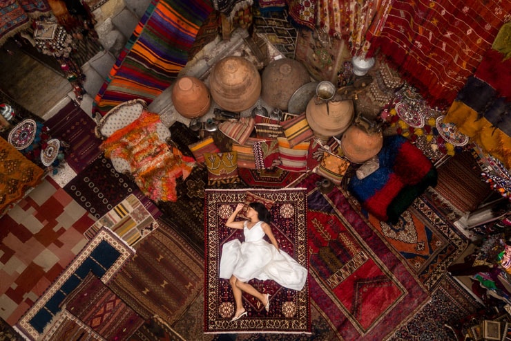 Cappadocia Carpet Store Pre Wedding Photoshoot