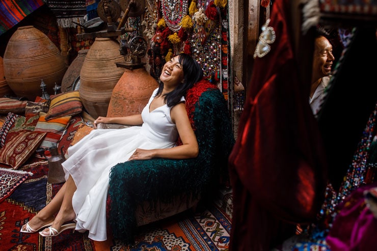 Kilim Dukkanı Kapadokya Fotograflari