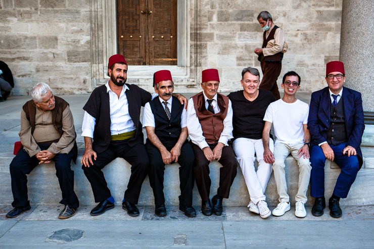 Istanbul LGBT couple vacation photos