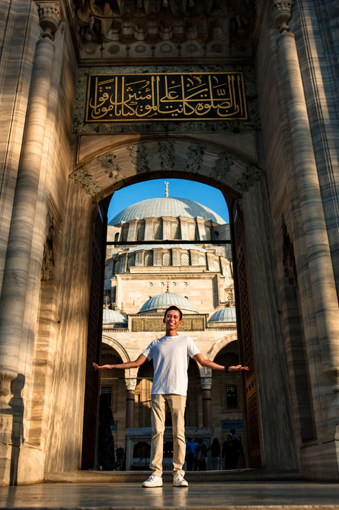 Istanbul solo traveller photo session