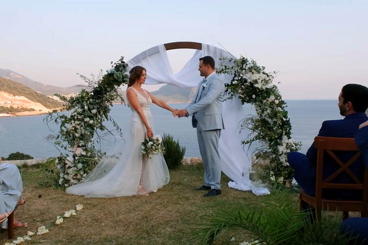Kalkan Turkey Destination Wedding Videography