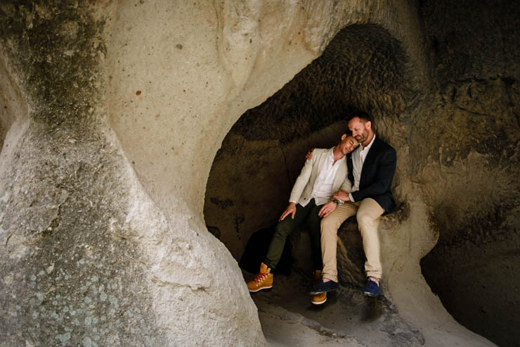 Gay Ciftin Evlilik Teklifi Kapadokya