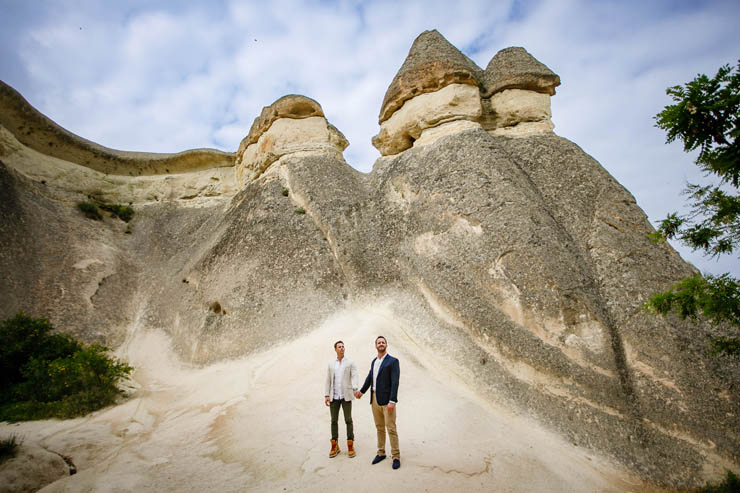 Romantic Gay Proposal Cappadocia