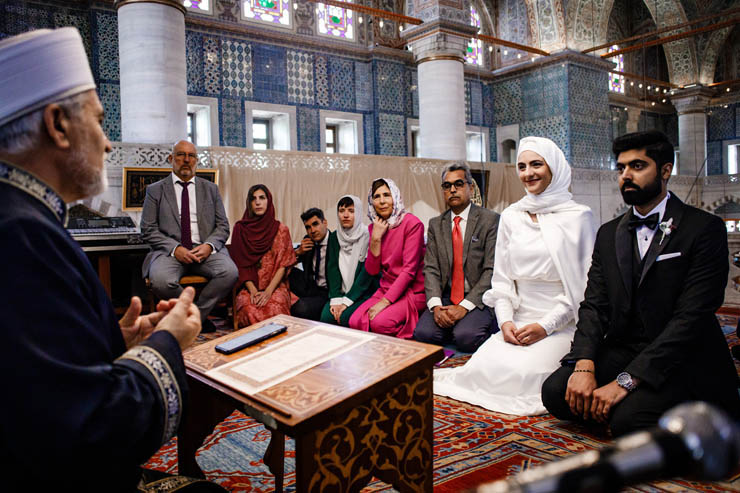 Islamic Marriage Ceremony in Turkey