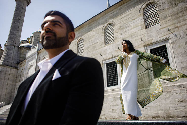 Nikah Marriage in Yeni Mosque Istanbul