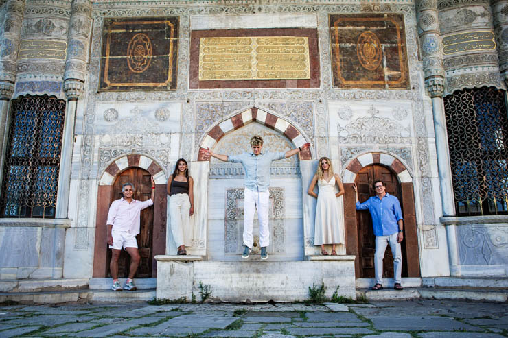 Fotograflar ile Harika bir Amerikali Aile