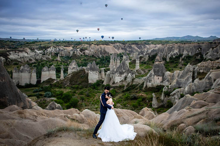 Kapadokya Japon Cift Dugun Oncesi Fotograf Cekimi