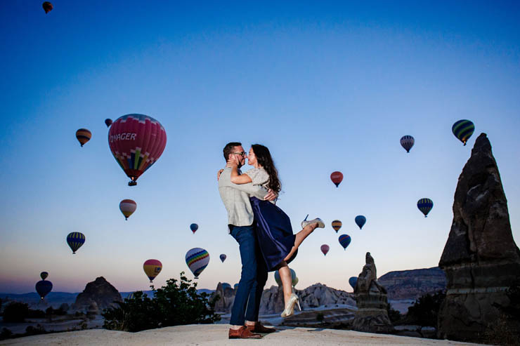 Kapadokya’da Vahsi Atlarla Cekim