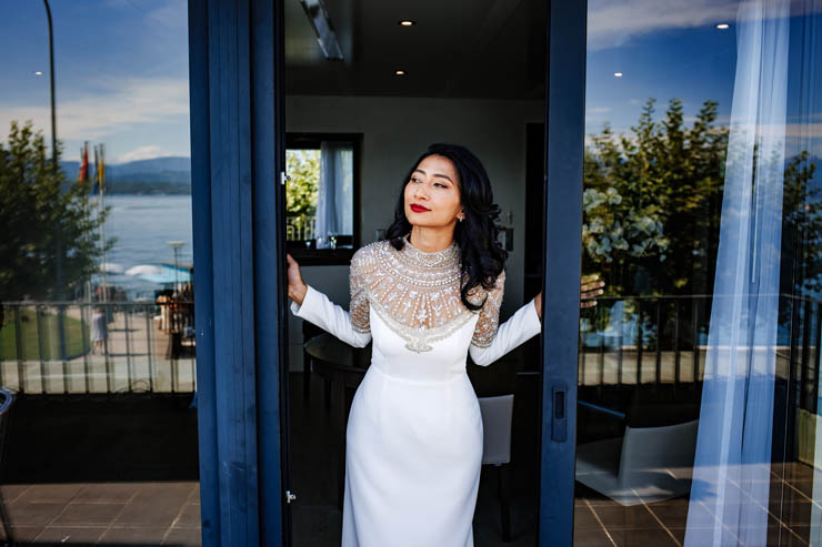 Nyon Chateau de Coppet Wedding Photos