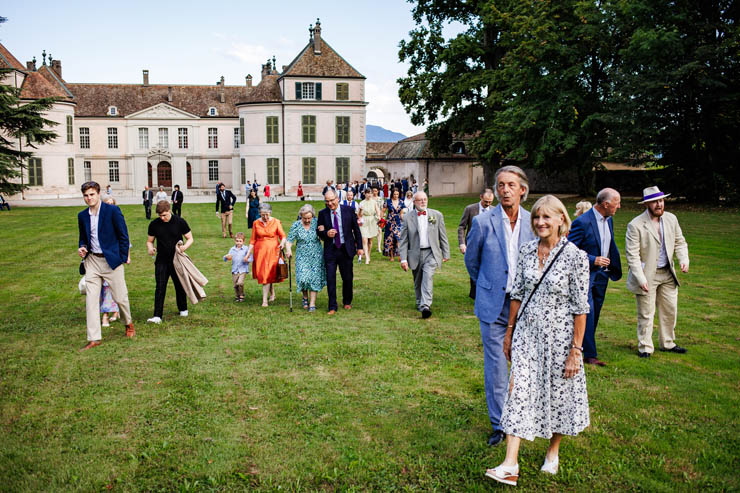 Nyon Chateau de Coppet Wedding Photos