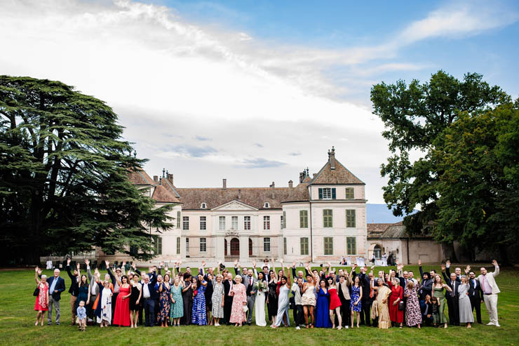 Nyon Chateau de Coppet Wedding Photos
