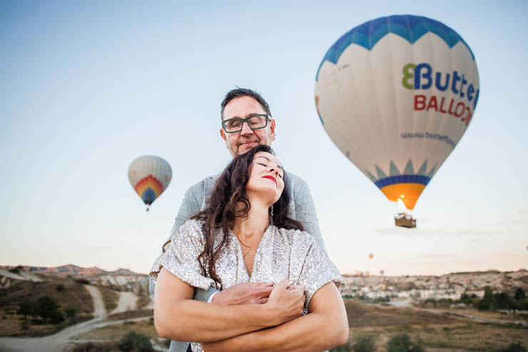 Romantic Cappadocia Photoshoot with Wild Horses