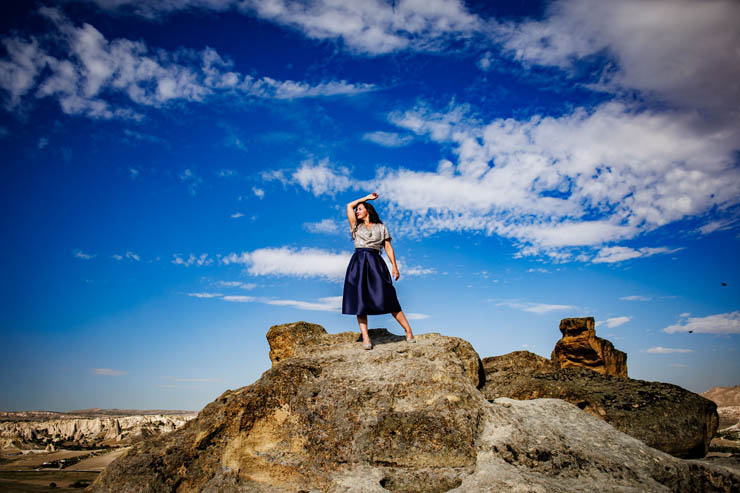 Romantic Cappadocia Photoshoot with Wild Horses