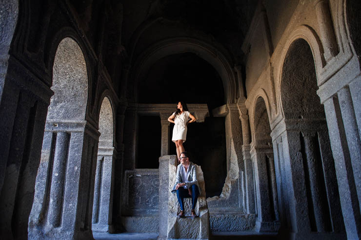 Romantic Cappadocia Photoshoot with Wild Horses