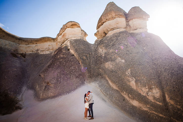 Romantic Cappadocia Photoshoot with Wild Horses