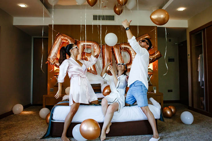 Korineum Golf Beach Resort Wedding Pics
