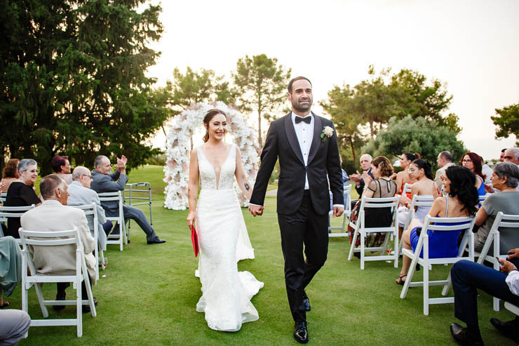 Korineum Golf Beach Resort Wedding Pics