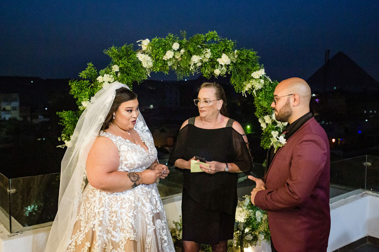 Nine Pyramids View Hotel Cairo Wedding Photos
