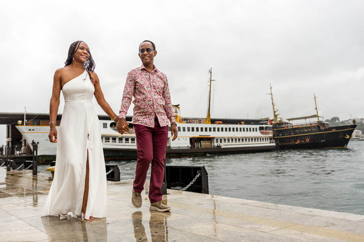 Photoshoot Ugandan Couple in Istanbul
