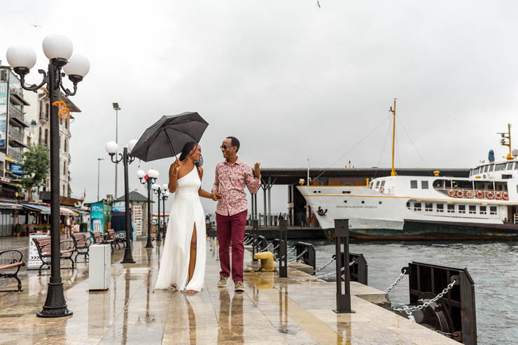 Photoshoot Ugandan Couple in Istanbul