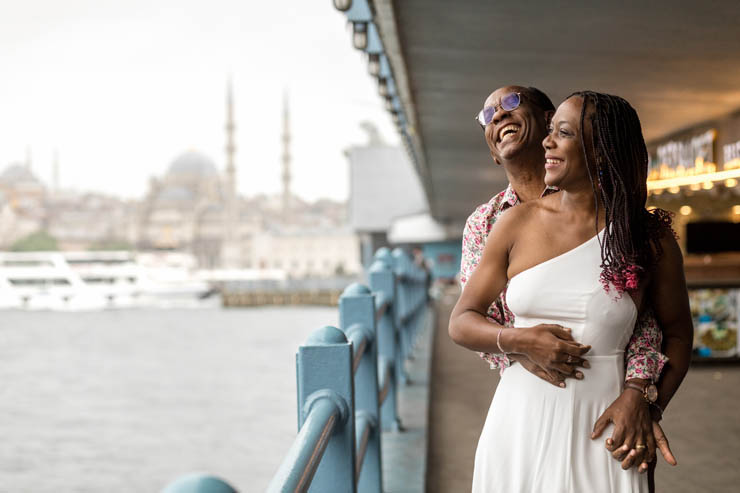 Photoshoot Ugandan Couple in Istanbul