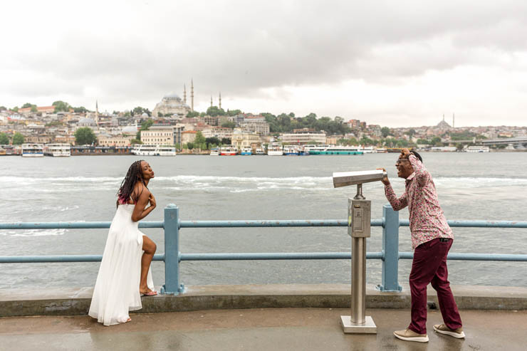 Photoshoot Ugandan Couple in Istanbul