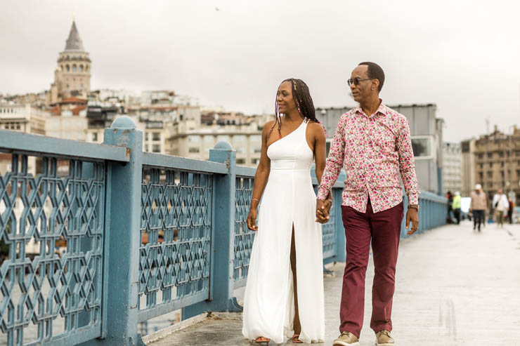 Photoshoot Ugandan Couple in Istanbul