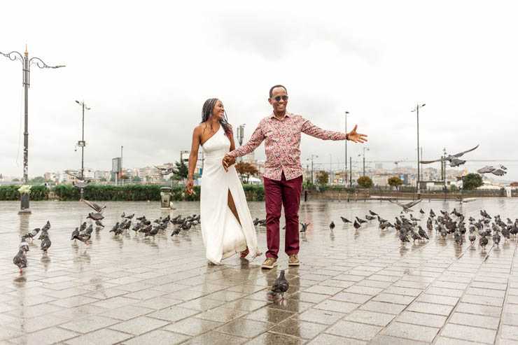 Photoshoot Ugandan Couple in Istanbul