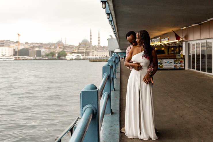 Ugandalı Cift ile Istanbul’da