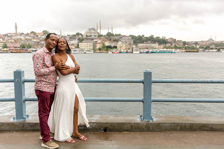 Ugandalı Cift ile Istanbul’da