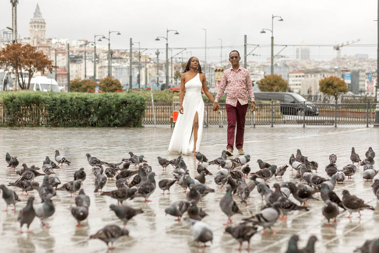Ugandalı Cift ile Istanbul’da